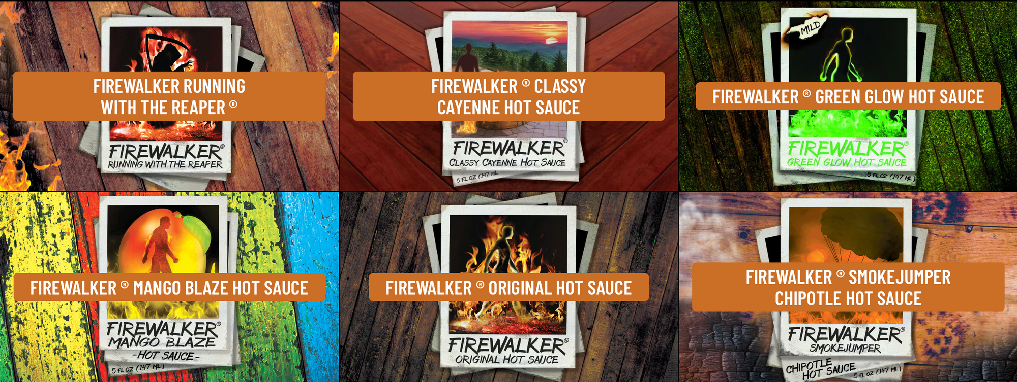 Firewalker Hot Sauces