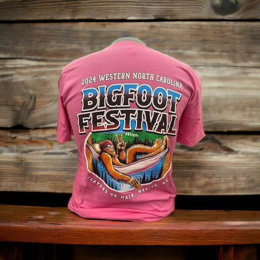 2024 Bigfoot Festival Hammock T Shirts