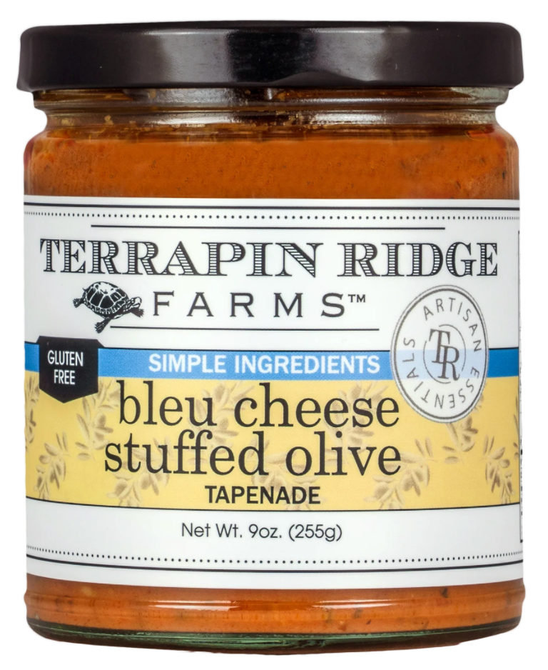 Bleu Cheese Stuffed Olive Tapenade
