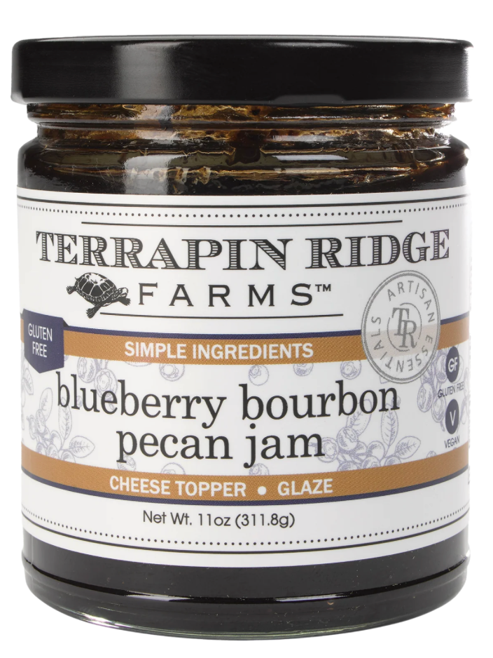 Blueberry Bourbon Pecan Jam