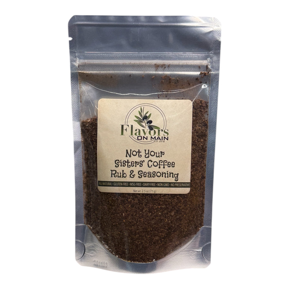 Not Your Sisters' Coffee Rub & Seasoning