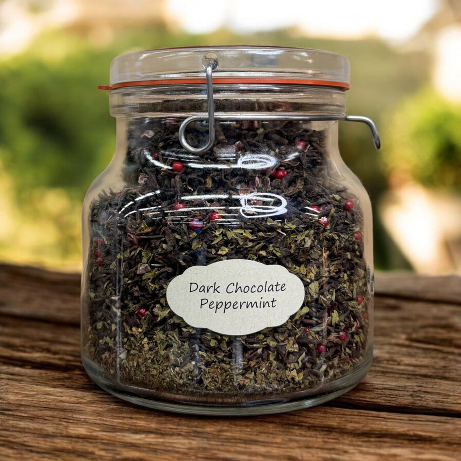 Dark Chocolate Peppermint Tea