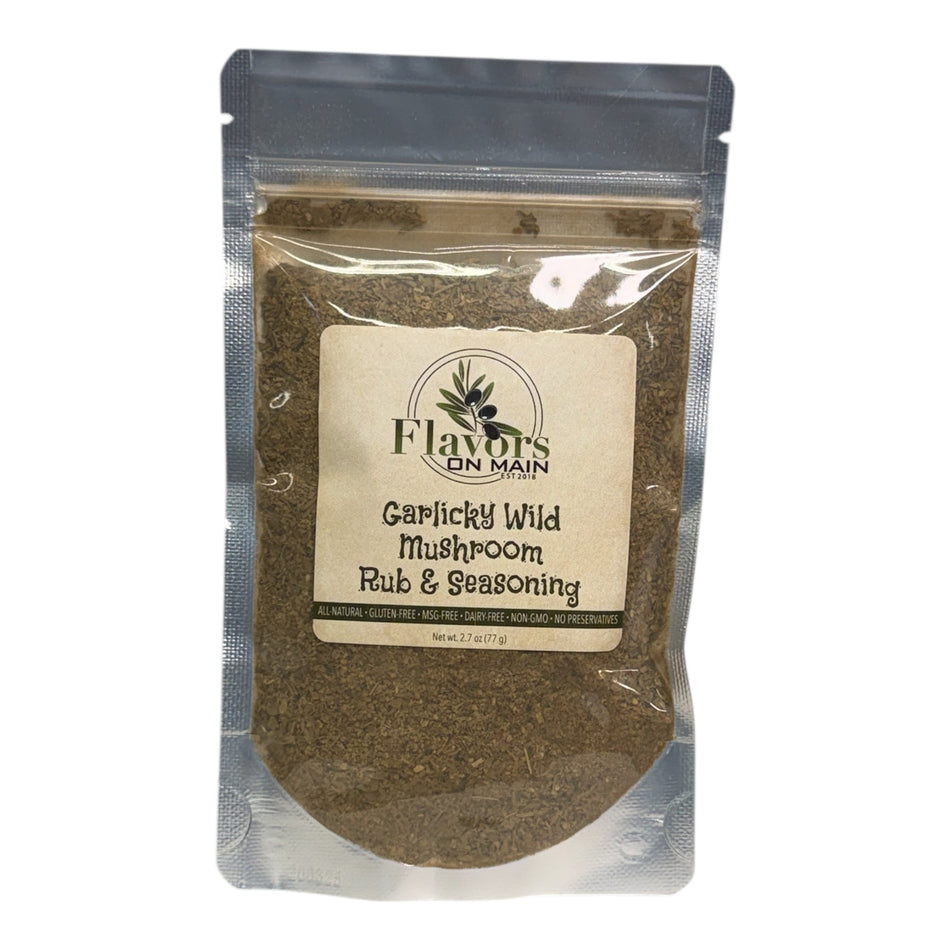 Garlicky Wild Mushroom Rub & Seasoning