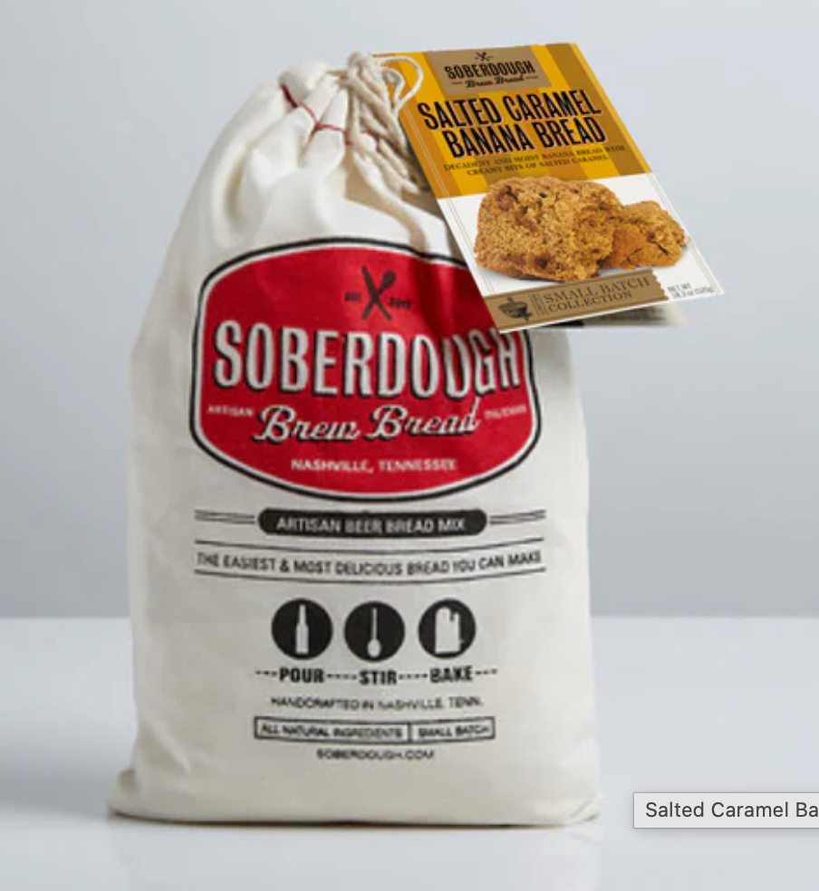 Salted Caramel Banana Bread