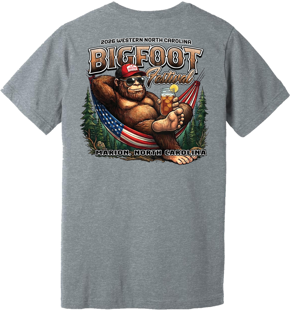 2026 WNC Bigfoot Festival T Shirt - USA 250th Anniversary Edition!