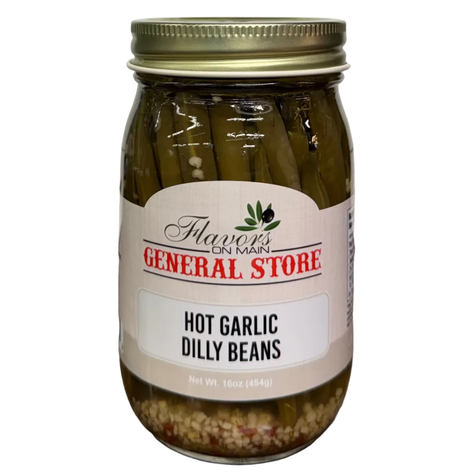 Hot Garlic Dilly Beans