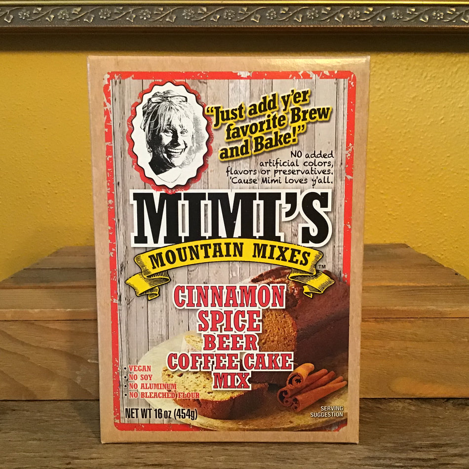 Mimi’s Cinnamon Spice Beer Coffee Cake Mix