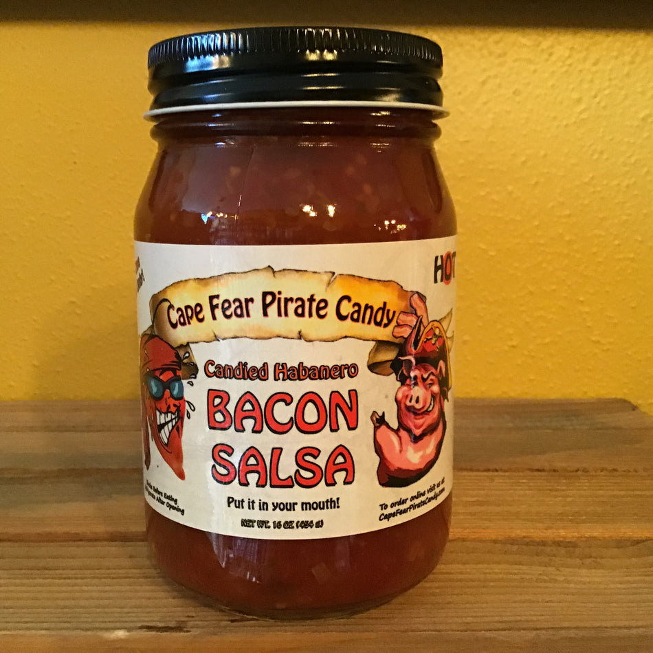 Bacon Salsa (Candied Habaneros & Bacon) - Hot
