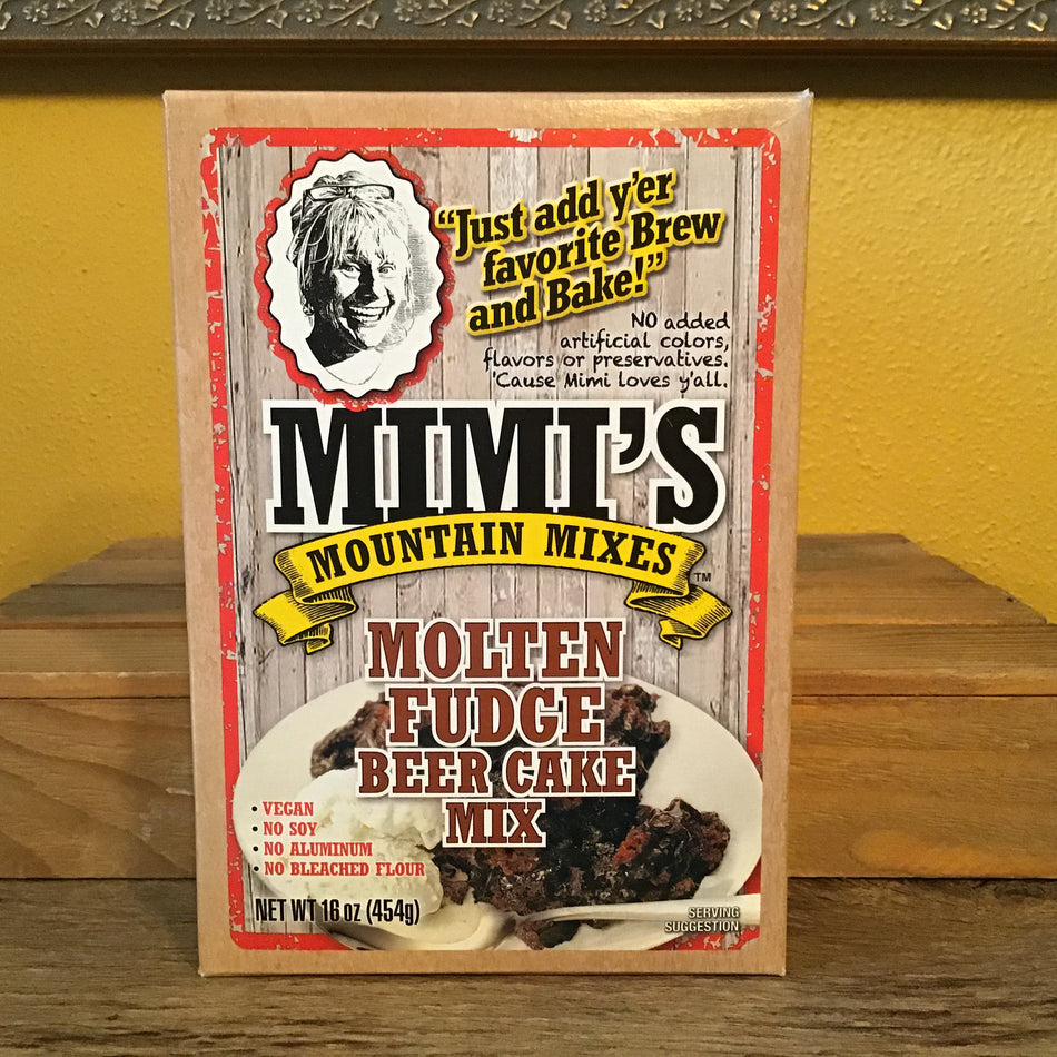 Mimi’s Molten Fudge Beer Cake Mix